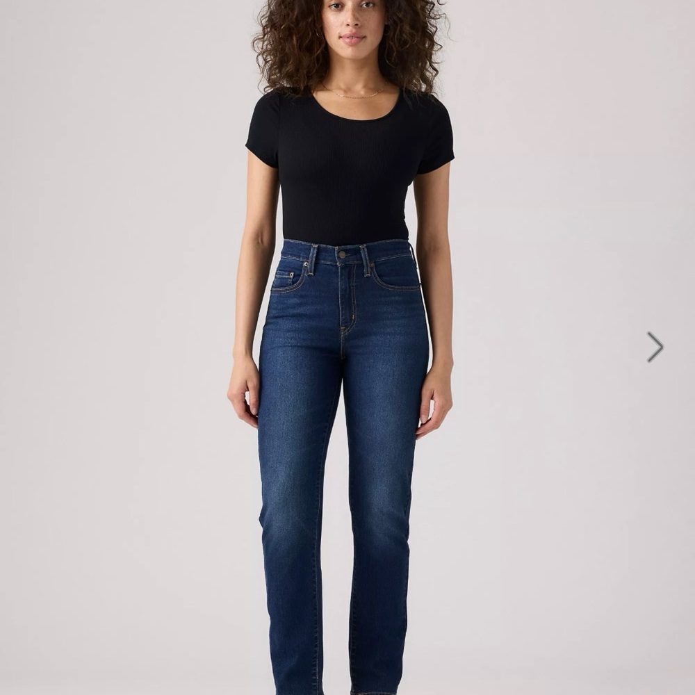 Classic Blue Women's Jeans 724 HIGH RISE STRAIGHT WOMEN'S JEANS